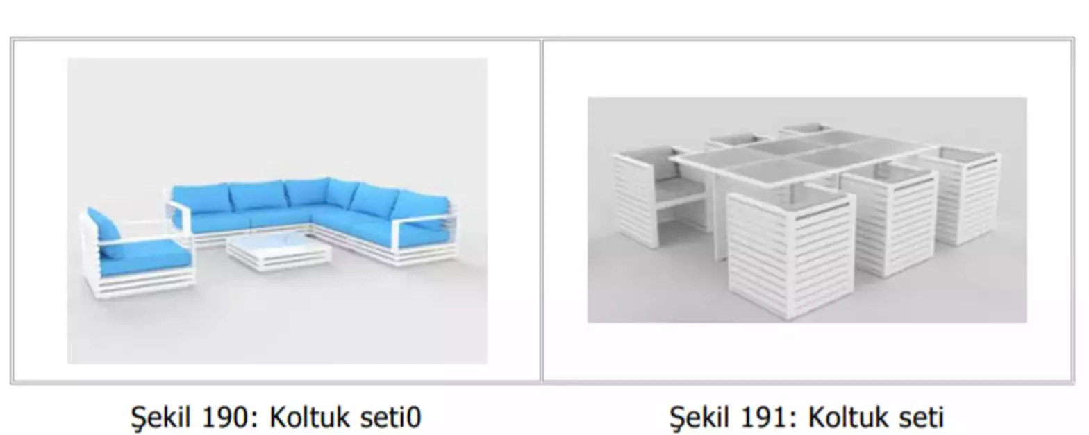 örnek mobilya set tasarım başvuruları-tuzla patent